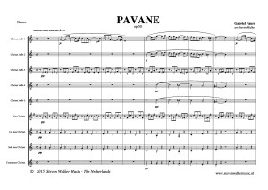 Pavane ( Gabriel Fauré ) - DEMO SCORE